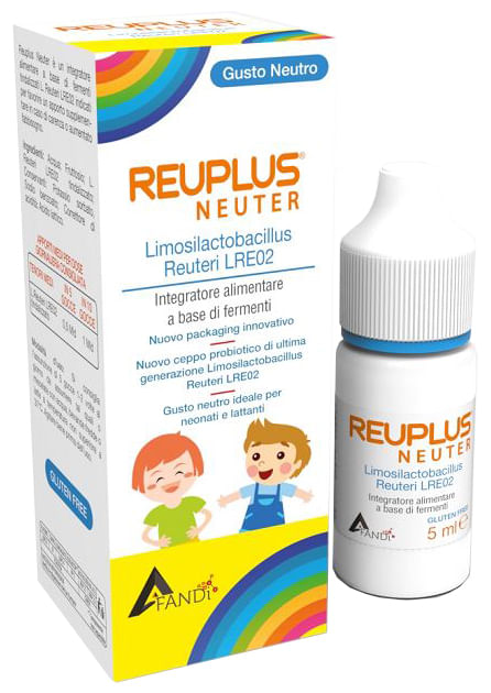 Reuplus Neuter 5 ml - Fermenti Lattici in Gocce per Lattanti e Bambini