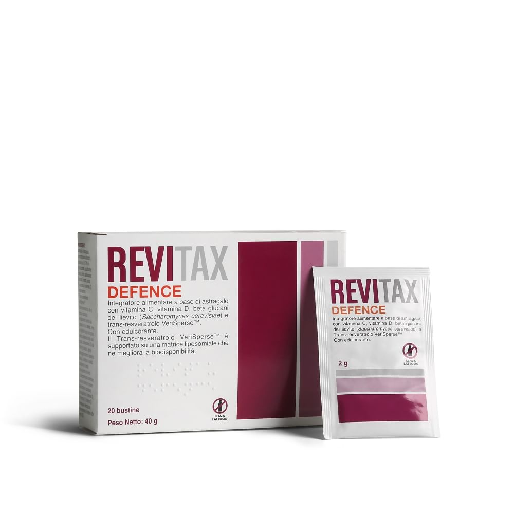 Revitax Defence 20 Bustine - Integratore per il Sistema Immunitario