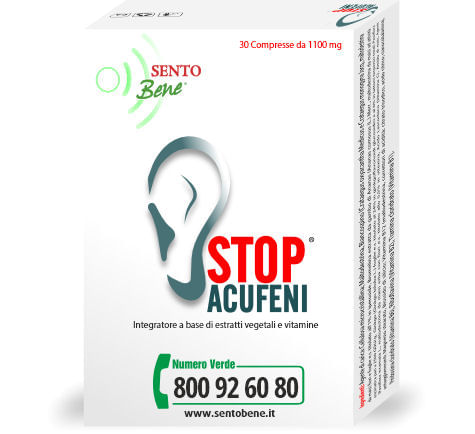 Stop Acufeni 30 Compresse - Integratore per gli Acufeni