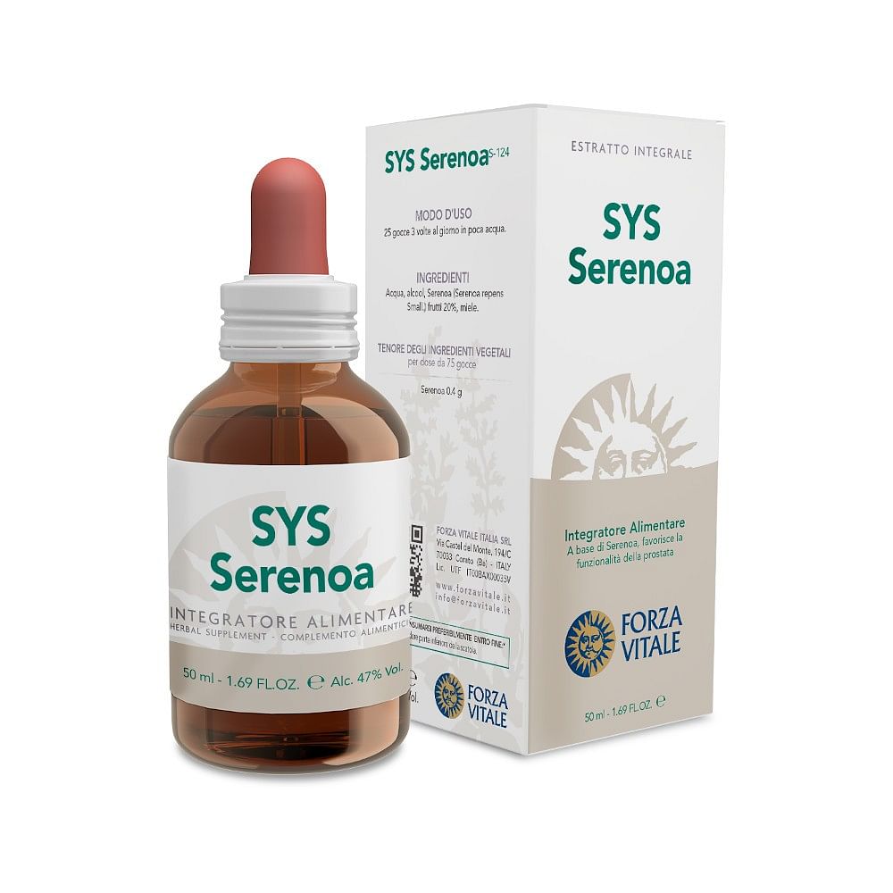 SYS Serenoa - Gocce per Funzionalità della Prostata 50 ml