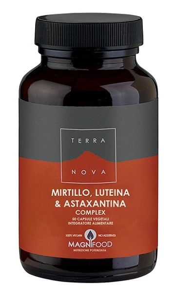 Mirtillo, Luteina & Astaxantina Complex Terranova - 50 Capsule