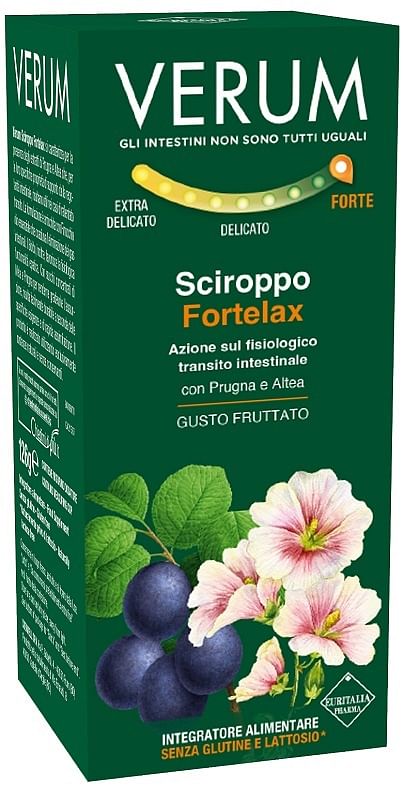 Verum Fortelax Sciroppo Fruttato 126 Grammi
