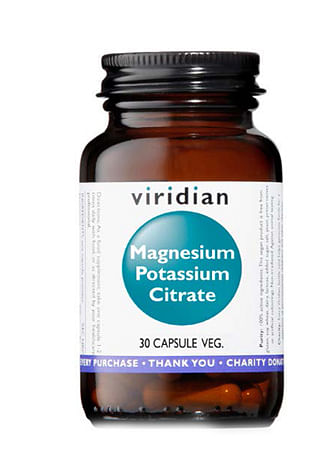 Magnesium Potassium Citrate Viridian 30 Capsule