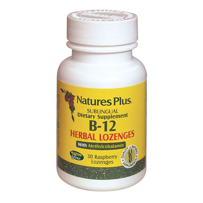 Natures Plus Vitamina B12 Sublinguale 1000 MCG