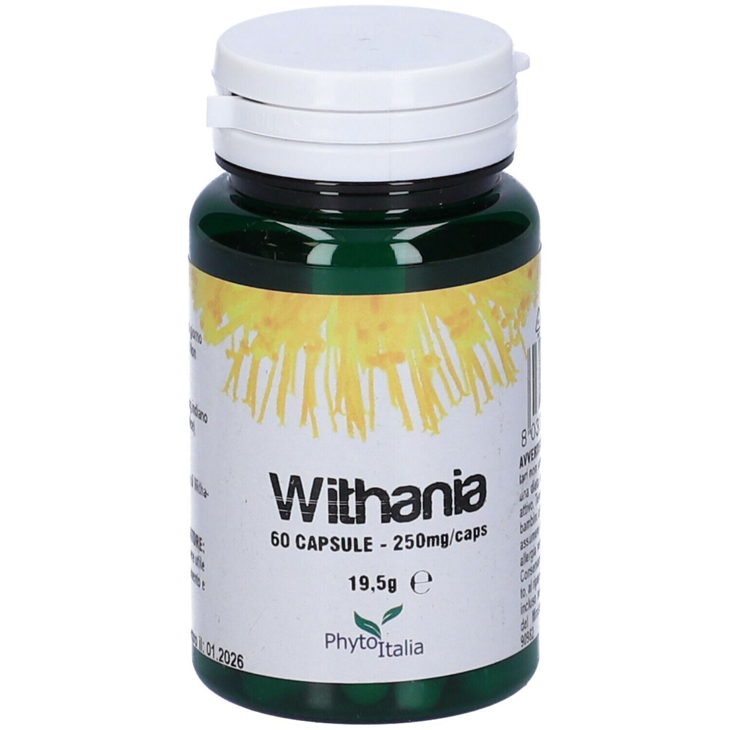 Withania Somnifera Phytoitalia 60 Capsule