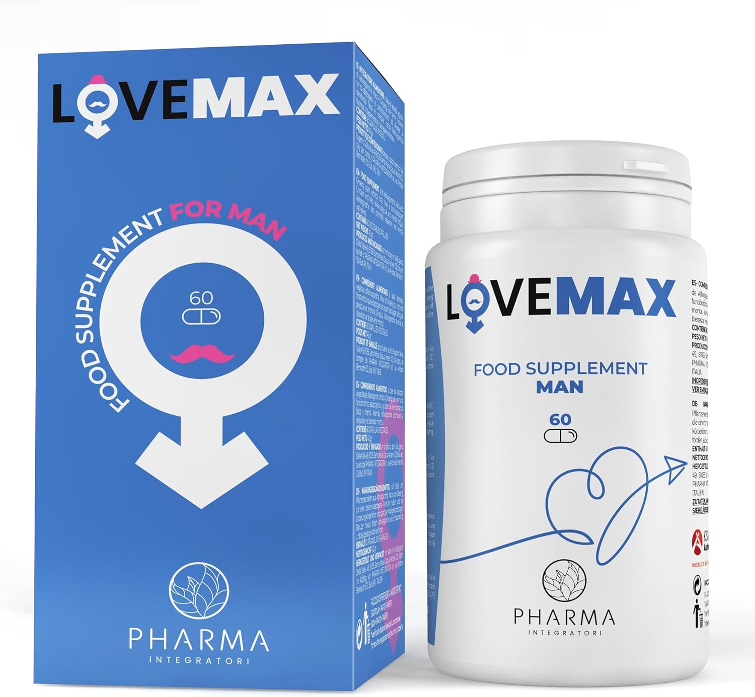 Lovemax Uomo - Integratore Sessuale Maschile